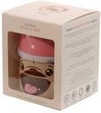 Mopps Pug Stacked Round Bento Lunch Box