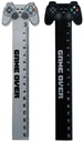 Game Over Shaped Top Wooden Ruler (15Cm)