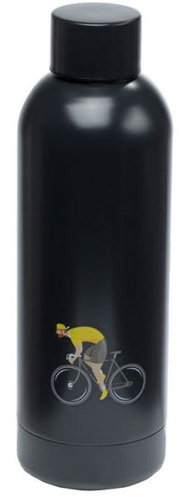 Cycle Works Bicycle Black Reusable Stainless Steel Hot & Cold Thermal Insulated Drinks Bottle 530Ml