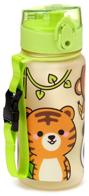 Adoramals Wild Pop Top 350Ml Shatterproof Children'S Bottle