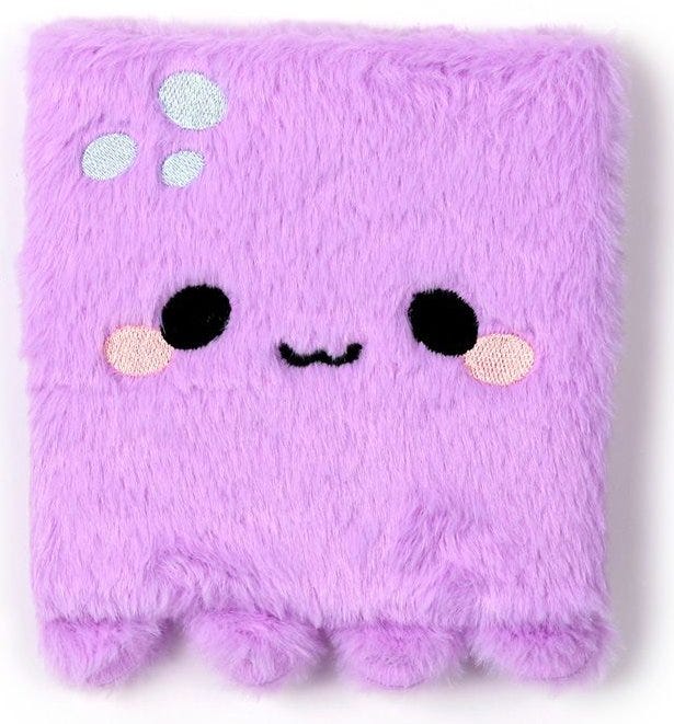 ADORAMALS OCTOPUS PLUSH FLUFFIES NOTEBOOK