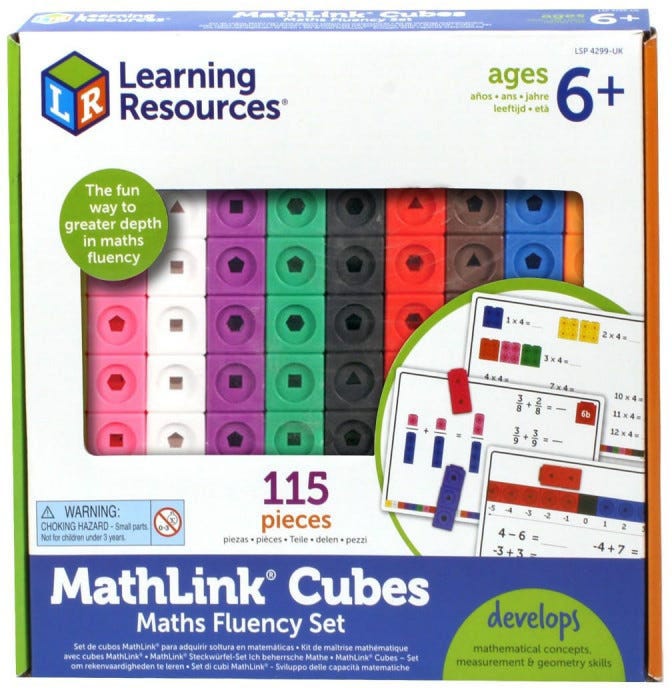 Mathlink Cubes Fluency