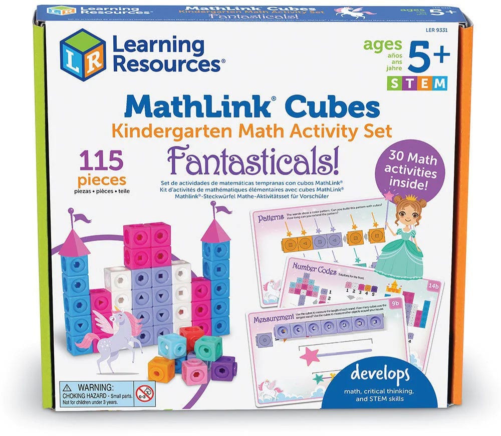 Mathlinkâ® Cubes Maths Activ Set - Fantasticals