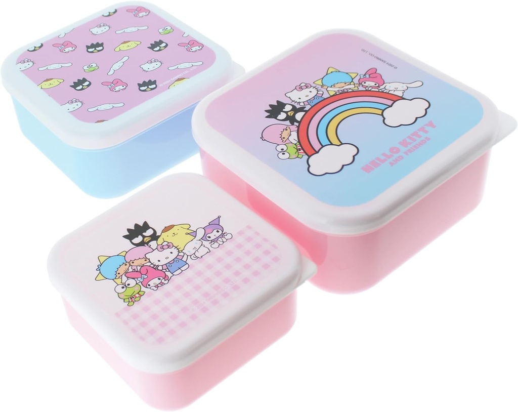 Hello Kitty & Friends Storage Pots
