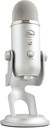 Logitech Blue Yeti Usb Mic Silver Microphone 