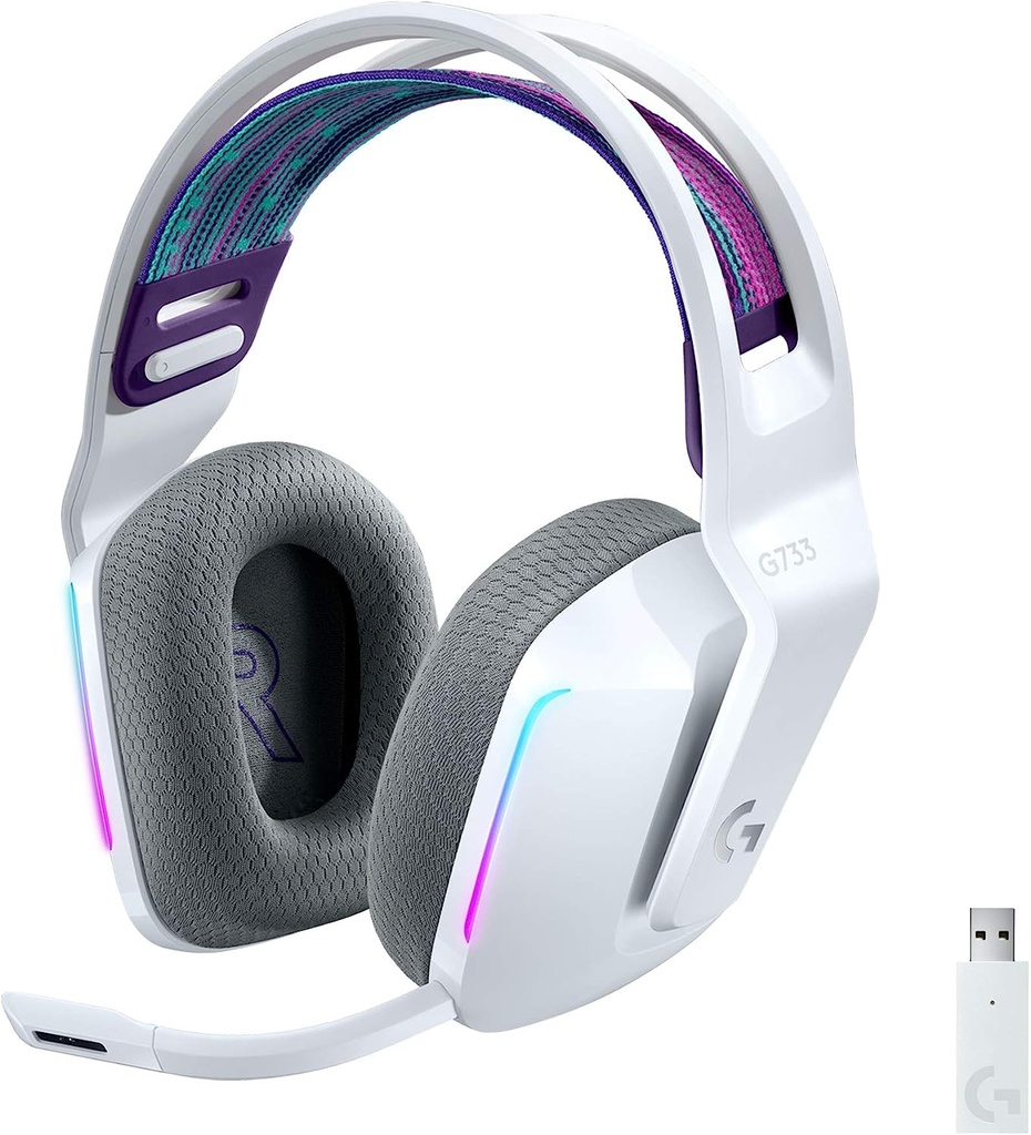 LOGITECH G733 Lightspeed - White PC HEADSET