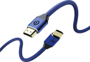 Powerology 8K HDMI Braided Cable 3M Dark Blue