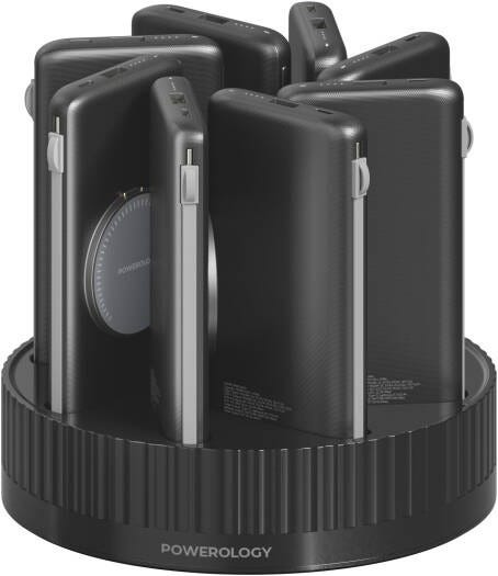 Powerology *8 10000mAh Powerbank Terminal Black