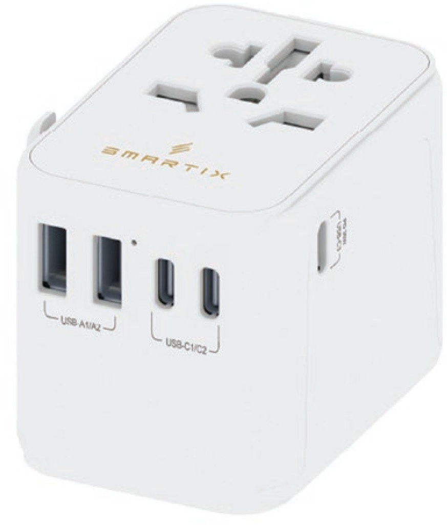 Smartix Premium 35W Pd International Travel Adaptor White