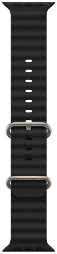 Smartix Premium Silicon Loop For Apple Watch Grey 49/45/44/42 Mm