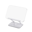 Porodo Rotating Transparent Multi-Purpose Stand White
