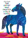 ARTIST PAINTED BLUE HORSE BDBK