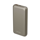 Porodo 20000mAh Aluminum Compact Power Bank Dual Output Charging Titanium