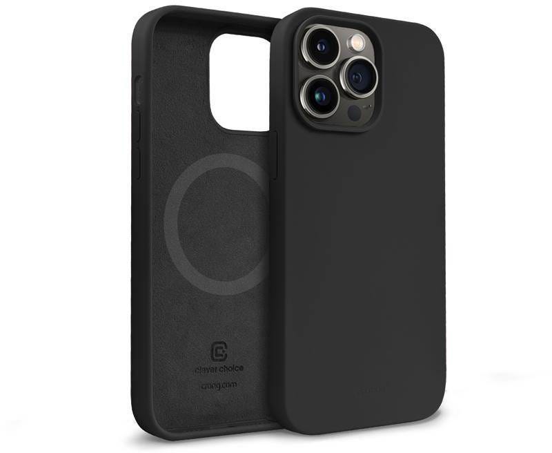 Liquid Silicone Magnetic Case for iPhone 14 Pro Black