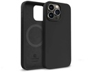 Liquid Silicone Magnetic Case for iPhone 14 Pro Black