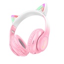 HOCO W42 CAT EARS BT HEADPHONES CHERRY BLOSSOME