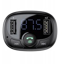 Baseus T Typed S-09A Bluetooth Mp3 Car Charger（Standard Edition）Black