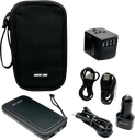 Green 6 in 1 Universal Travel Bag - Black