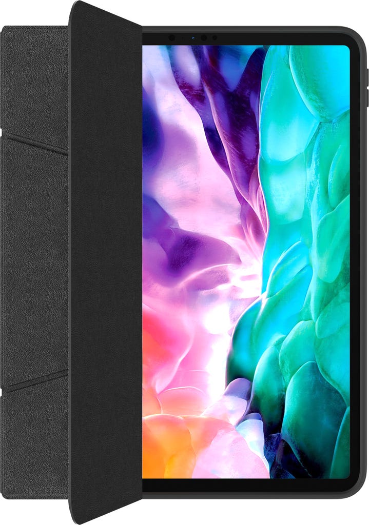 Green Lion Stand Mate Premium Leather Case For iPad 12.9 Black