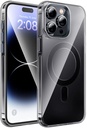 Hoco AS3 Amber magnetic protective case for iP15 Pro Max transparent black