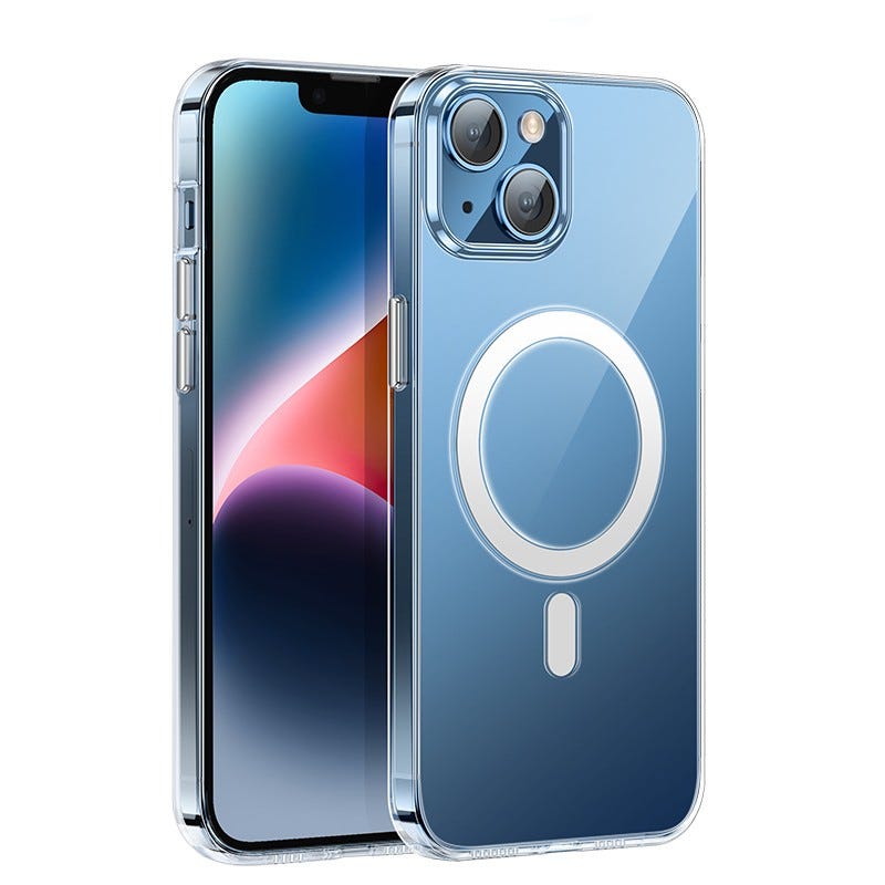 Hoco AS4 Primary series magnetic protective case for iP15 Plus transparent