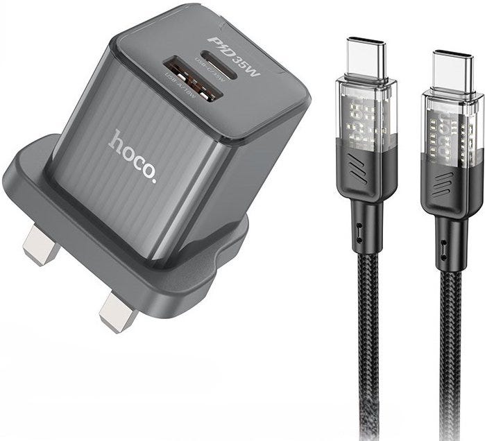 Hoco DC78 PD35W+QC3.0 Charger Set