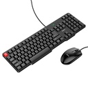 Hoco Gm16 Business Keyboard And Mouse Set(Arabic Version) Black