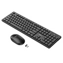 Hoco Gm17 Wireless Business Keyboard And Mouse Set(Arabic Version) Black
