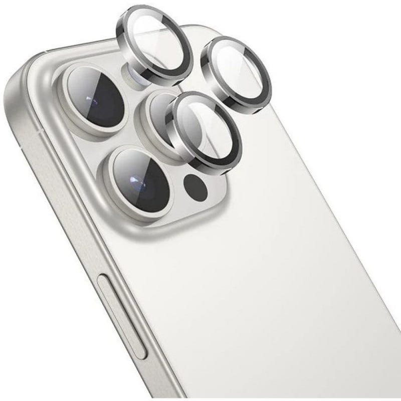 Hoco Crystal Clear Hd 3D Metal Frame Lens Glass Ip16 Pro/Pro Max