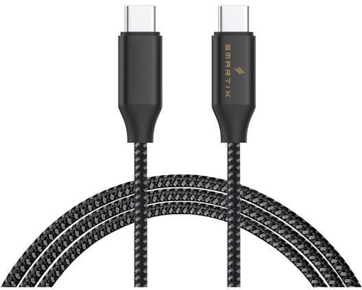 Smartix Type C/Usba To Type C Fast Charging Cable -60W Fast Charge