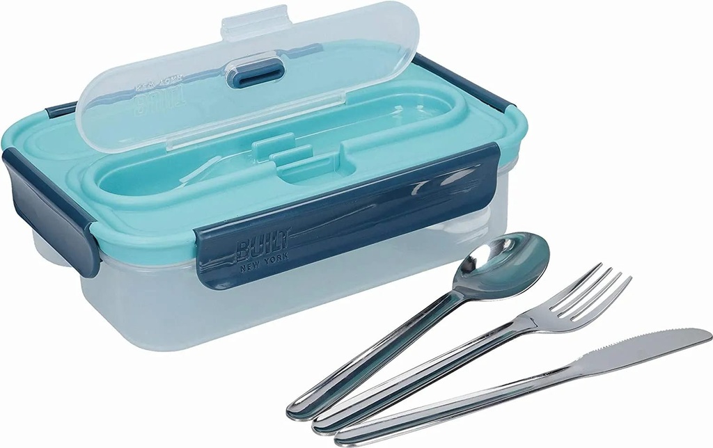 BLT BNT BOX WITH UTENSILS 1050ML RETRO