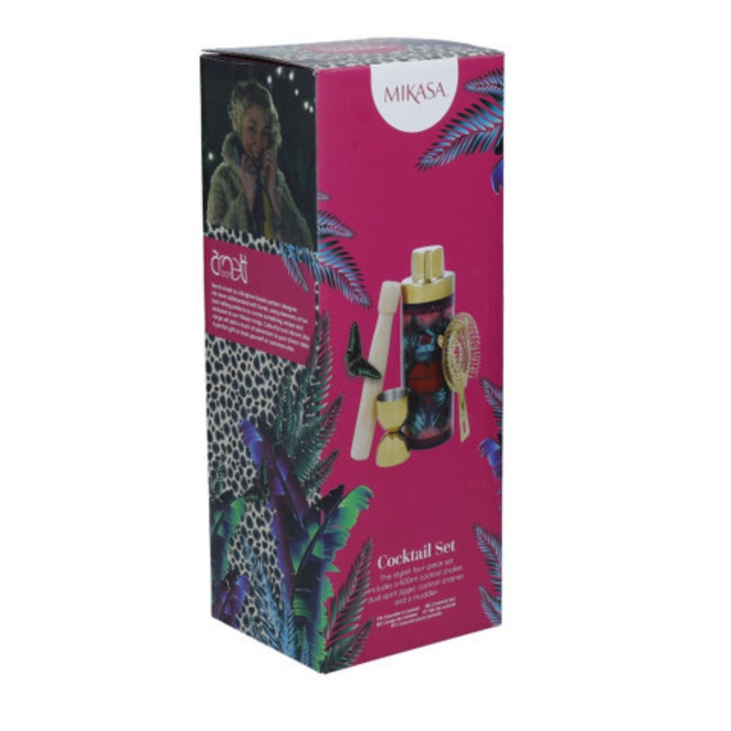 Mk Sarah Arnett Cocktail Shaker 4Pc Set