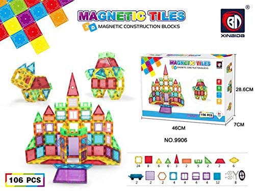 Magnetic Blocks - 106 pcs(9906)