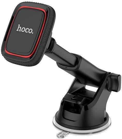 Hoco Cool Journey In-Car Dashboard Holder With Stretch Rod Black＆Red