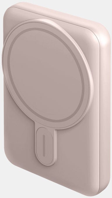Energea Magpac Mini 10000Mah Ultra Slim Magsafe Compatible Power Bank With Built-In Video Stand - Pink