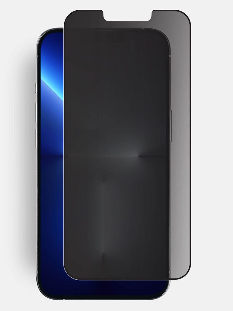 Bodyguardx Rubber Edge Matte Privacy 13 Pro Black