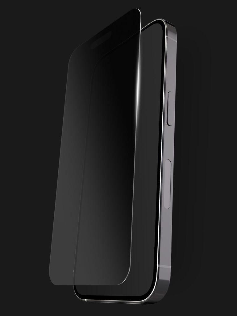 Body Guardx 10X Ultra Strong Silk Privacy glass iphone 15 pro Max