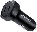 Acefast B2 72W Dual USB-C Metal Car Charger Black