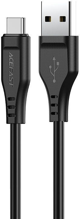 Acefast C3-04 USB-A To USB-C Tpe Charging Data Cable Black