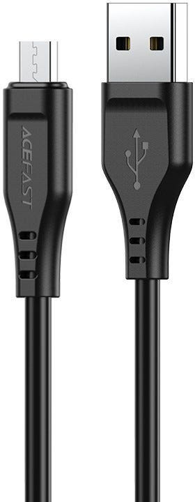 Acefast C3-09 USB-A To Micro-USB Tpe Charging Data Cable Black