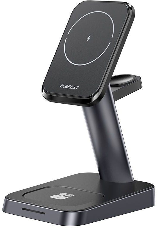 Acefast E3 Desktop Three-In-One Wireless Charging Stand Black