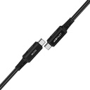 Acefast C4-03 USB-C To USB-C 100W Aluminum Alloy Charging Data Cable Black