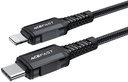 Acefast C4-01 USB-C To Lightning Aluminum Alloy Charging Data Cable(1.8M) Black