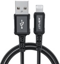 Acefast C4-02 USB-A To Lightning Aluminum Alloy Charging Data Cable(1.8M) Black