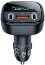 Acefast B5 101W (2C+A) Metal Car Charger With Oled Smart Display Black
