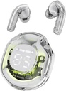 Acefast T8 Crystal (2) Color Bluetooth Earbuds,White Moon White Moon