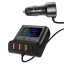 Acefast B11 138W Car Charger Splitter with Digital Display