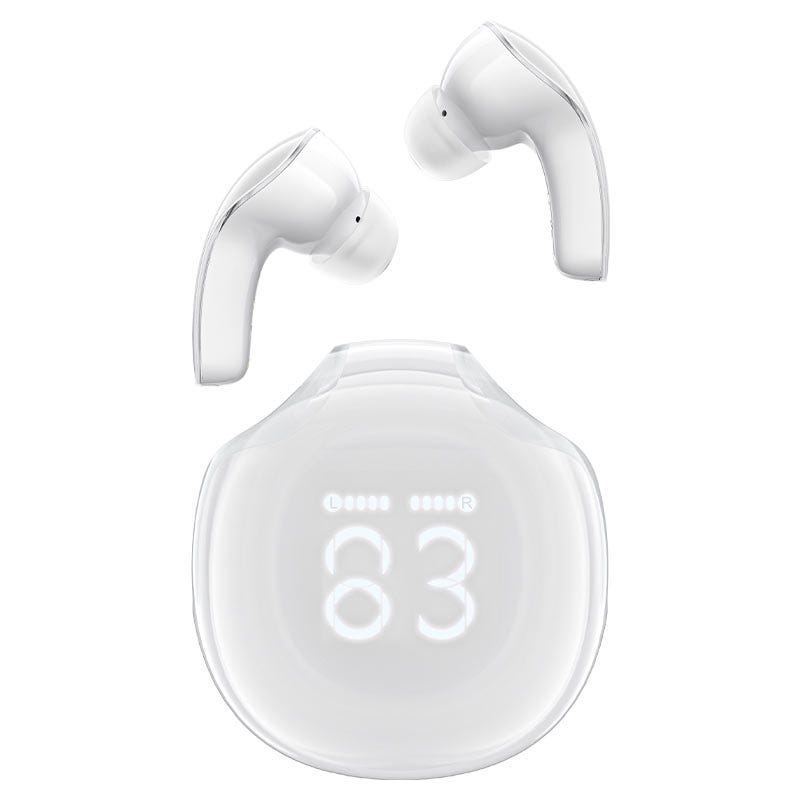 Acefast T9 Crystal (Air) Color Bluetooth Earbuds White