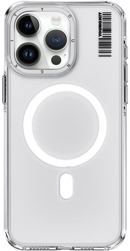 Youngkit Crystal Shield Magsafe Protecive Case For iPhone 15 Pro - Clear