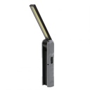 Lifestyle By Porodo 2 in 1 Foldable Outdoor Flashlight Black/Sandy Brown